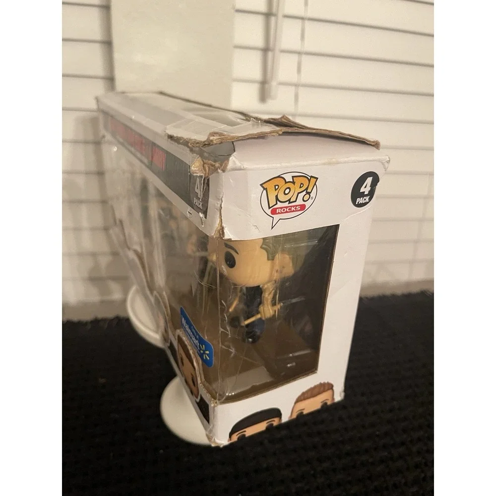 Funko Pop Rocks - U2 Zoo TV - 4-Pack: Adam/Bono/The Edge/Larry - Walmart - NewFu